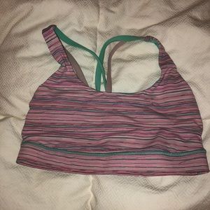LULULEMON- cute pink sports bra